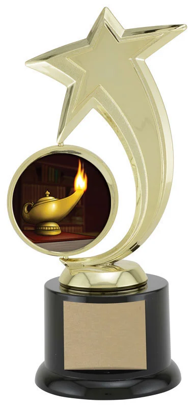 Star Spinner School Trophy 8" (Includes Engraving)