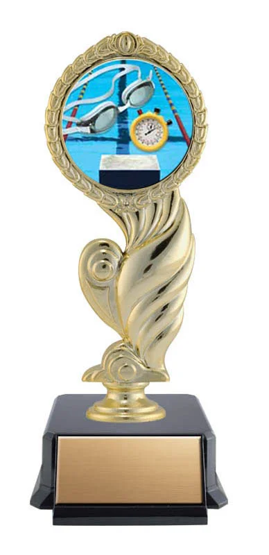 Economy Swimming Trophy 7" (Includes Engraving)