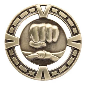 Varsity Karate 2.5" Medal (Includes Ribbon)