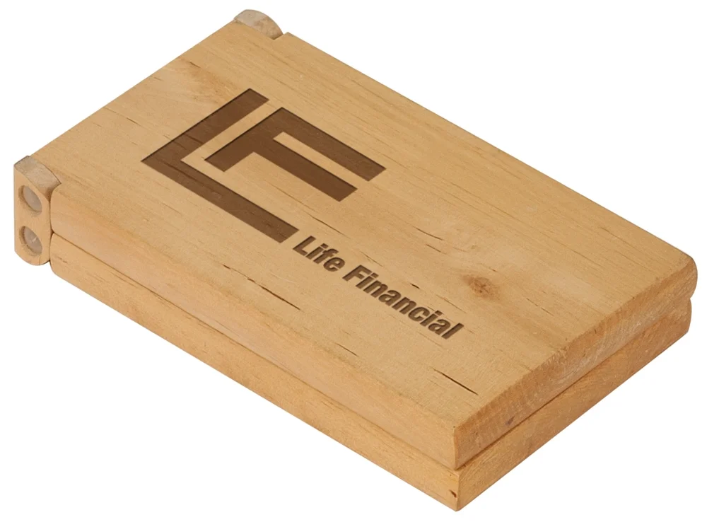 Cribbage Game Gift Set- Case Size  7.25" x 4.25" (Includes Engraving)