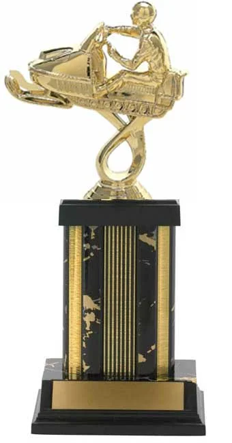 Snowmobile 11" Trophy Assembled (Includes Engraving)