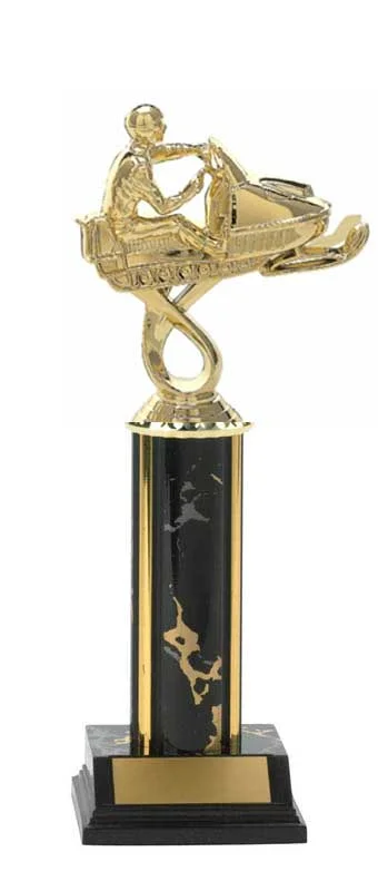 Snowmobile 11" Trophy Assembled (Includes Engraving)