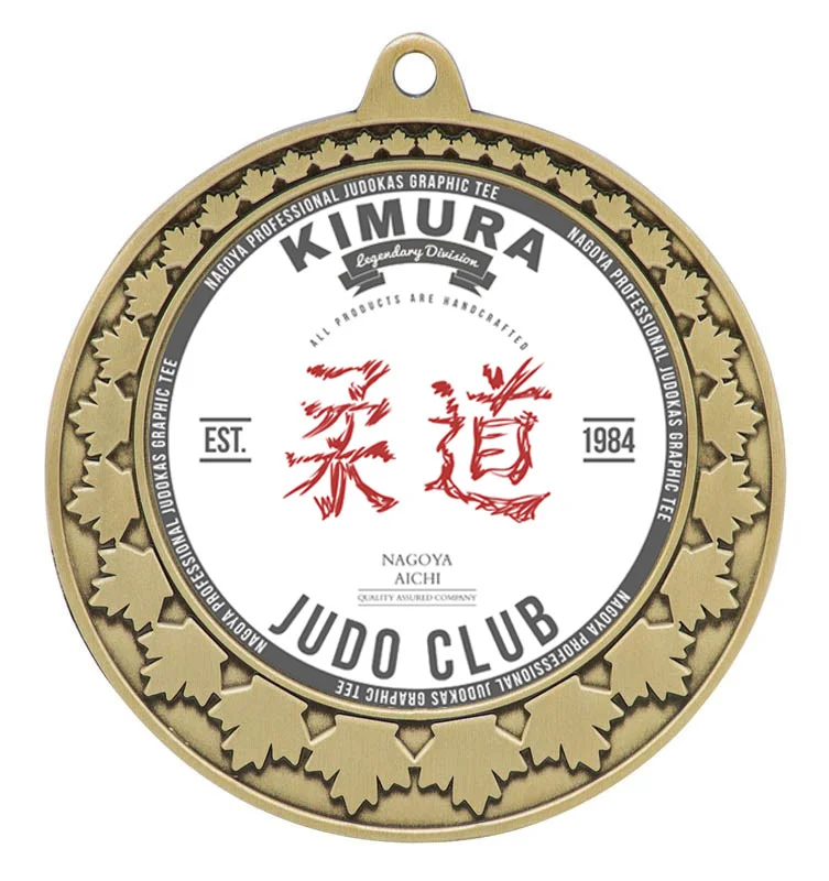 2.75" Canada Martial Arts Medal Insert (Includes Ribbon)