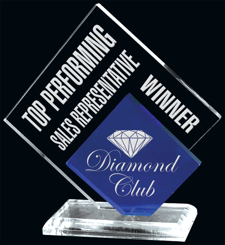 Freeform Double Diamond Award 8.5" (Engraving Included)