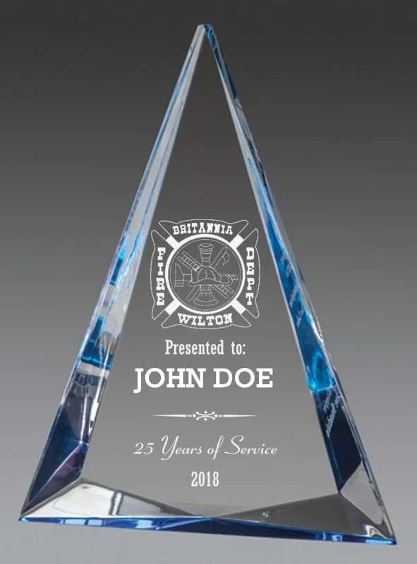 Prism Series Acrylic Award 2 Sizes, 2 Colors (2 Custom Options)