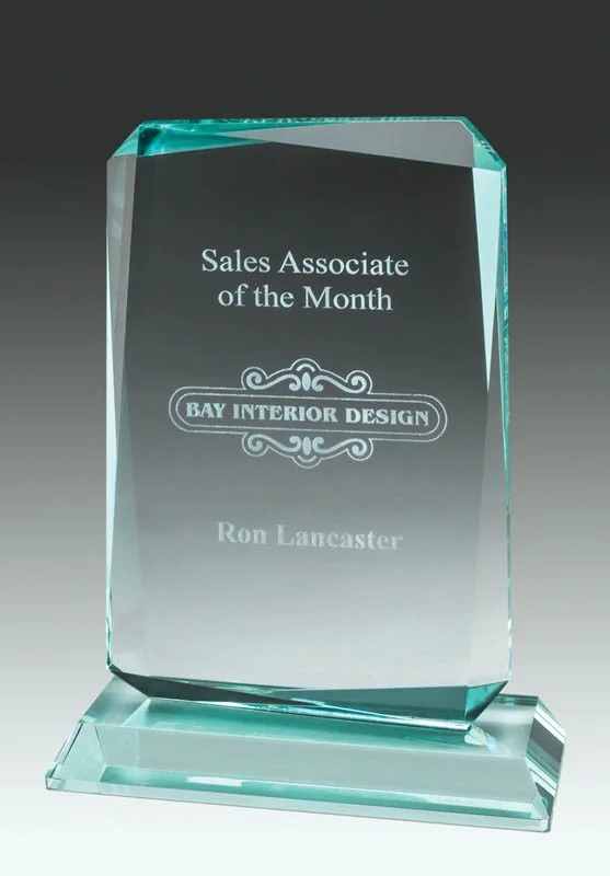 Glass Plaque 7.75" (Includes Engraving)