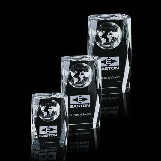 Falkirk Globe Award- 3 Sizes (Engraving Included)