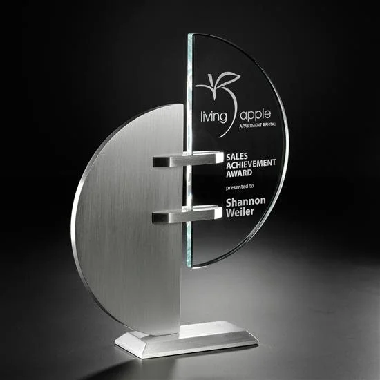 Stanchion Circle Award 12" (Deep Etching Included)