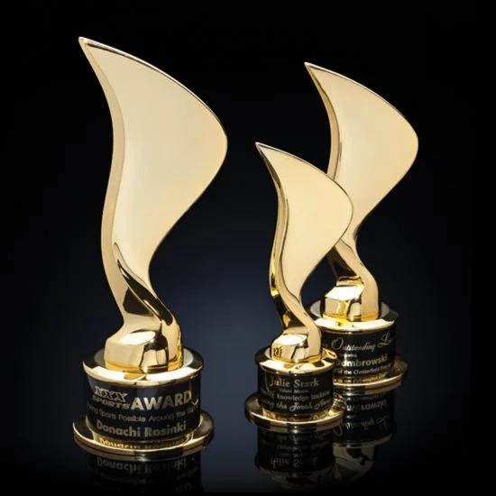 Eternal Flame Gold- 3 Sizes (Deep Etching Included)