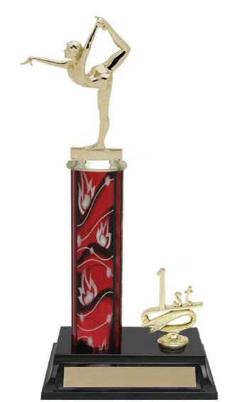 Gymnastics Trophy- 3 Sizes (Includes Engraving)