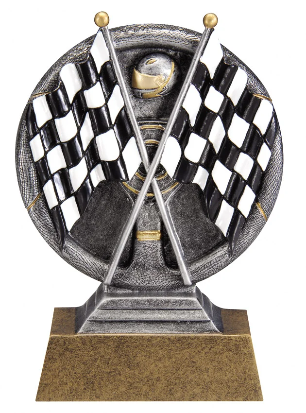 Racing Flags Motion Extreme Trophy 5" (Includes Engraving)