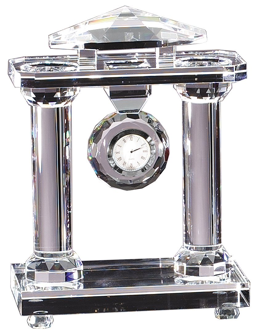 Crystal Clock 7 x 10" (Includes Engraving)