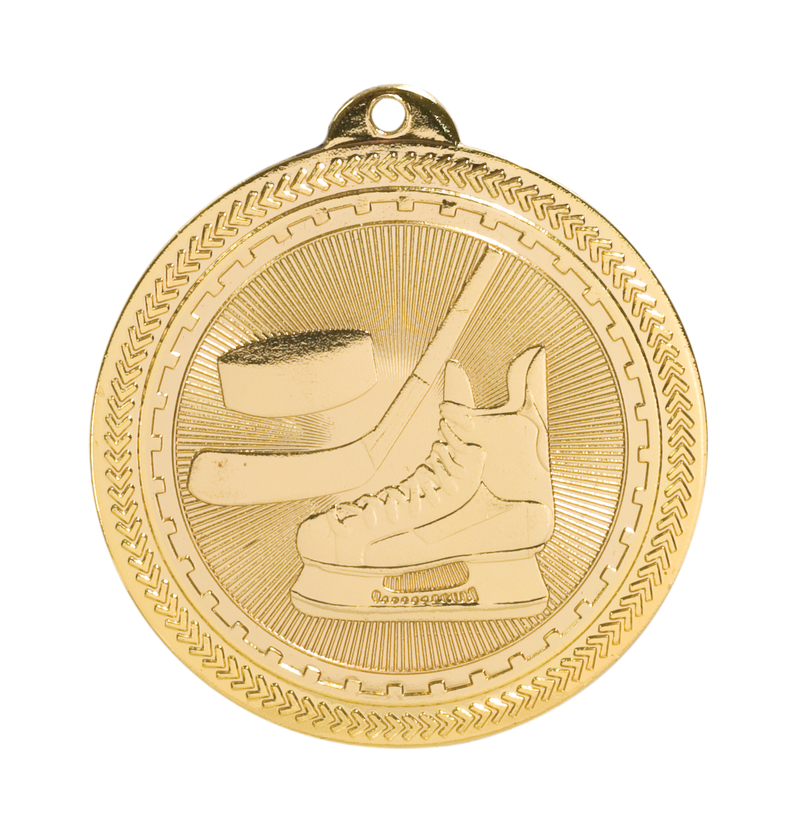 BriteLazer Hockey Medal 2" (Includes Ribbon)