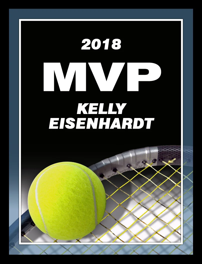 Graphic Tennis Plaque- 3 Sizes (Includes Engraving)