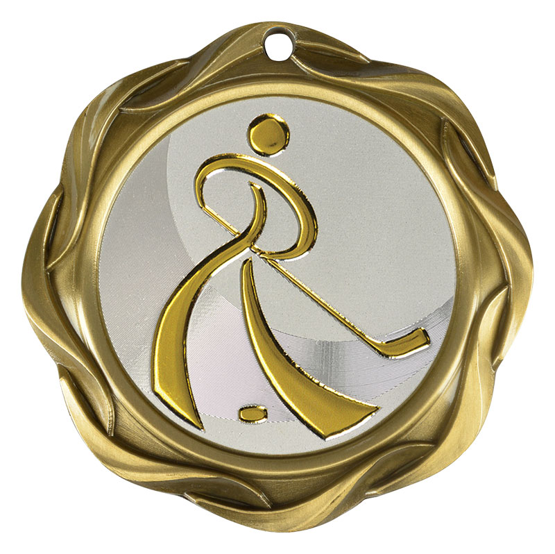 Fusion 2" Hockey Medal (Includes Ribbon)