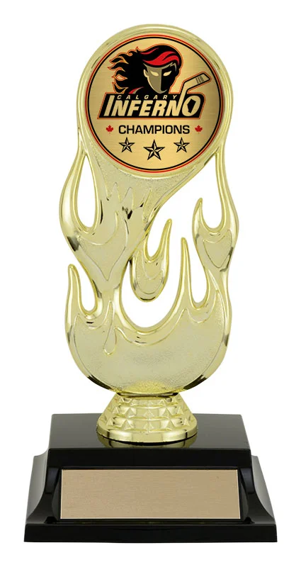 Hot Rod Hockey Trophy 7" (Includes Engraving and 2" Logo)