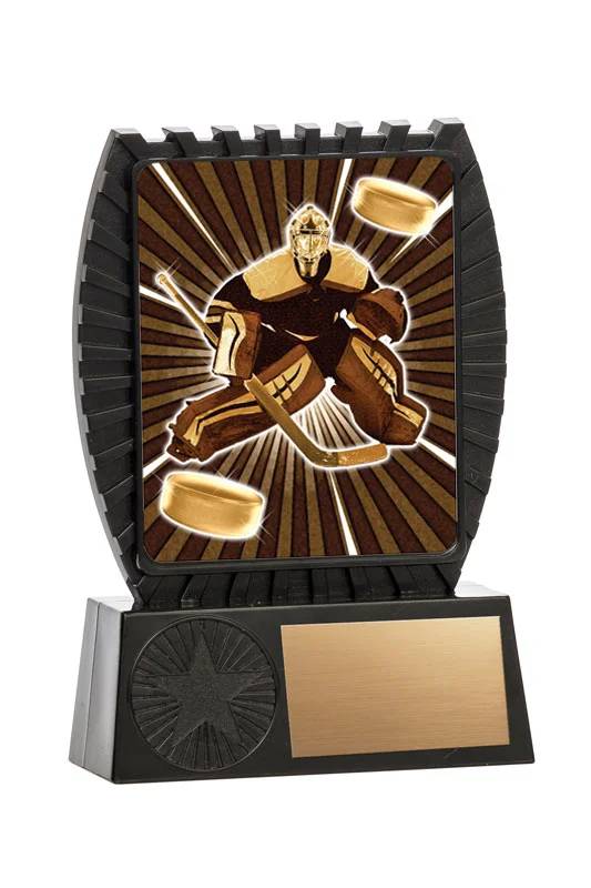 Lynx Goalie Stand 4.5" (Includes Engraving)