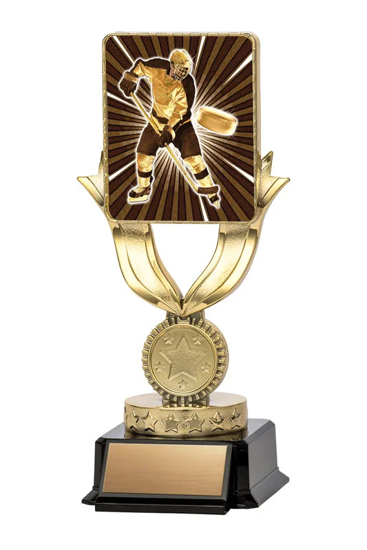 Lynx Hockey Player Trophy 7" (Includes Engraving)