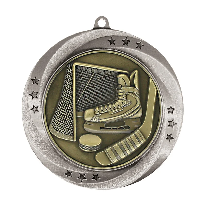 Matrix Hockey 2.75" Medal (Includes Ribbon)