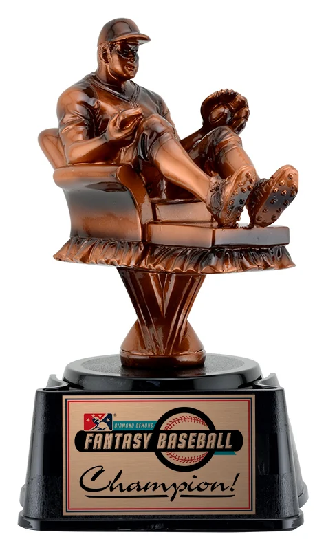 Fantasy Baseball Trophy 7.75" (Engraving Included)