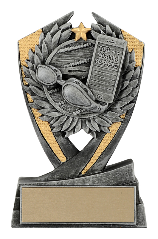 Phoenix Swimming Award 6" Includes Engraving