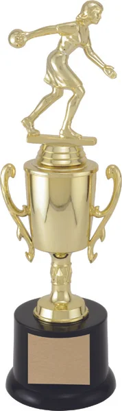 Chalice Cup Bowling Trophy- 5 Sizes (Includes Engraving)