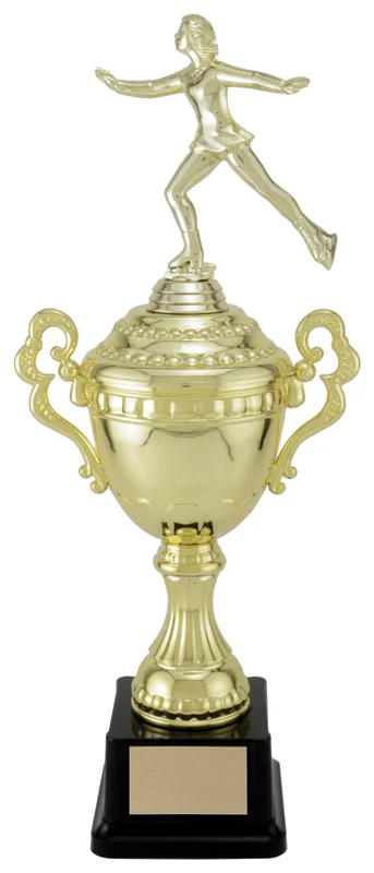 Gold Viceroy Cup Figure Skating Trophy- 5 Sizes (Includes Engraving)