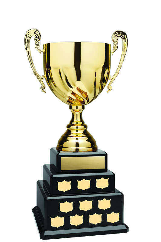 Personalized Winner's Trophy Classic Gold Cup Trophy with Free Custom Engraving 