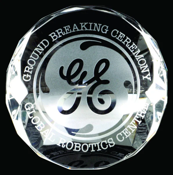 Olympia Paperweight 2.5x2.5" (Engraving Included)