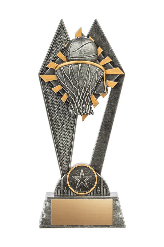 Peak Basketball Trophy- 3 Sizes (Includes Engraving)