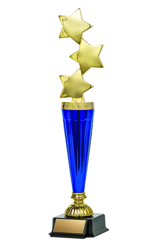 Astral Figure Skating Award Blue/Gold- 3 Sizes (Includes Engraving)
