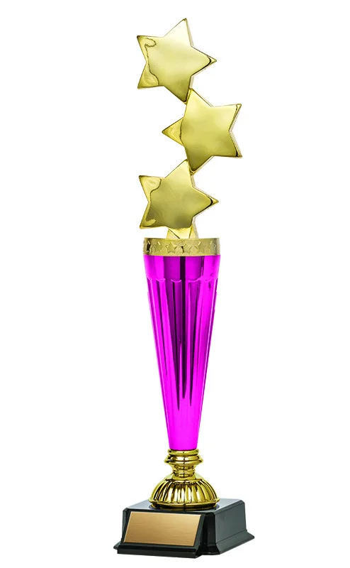 Astral Figure Skating Award Pink/Gold- 3 Sizes (Includes Engraving)