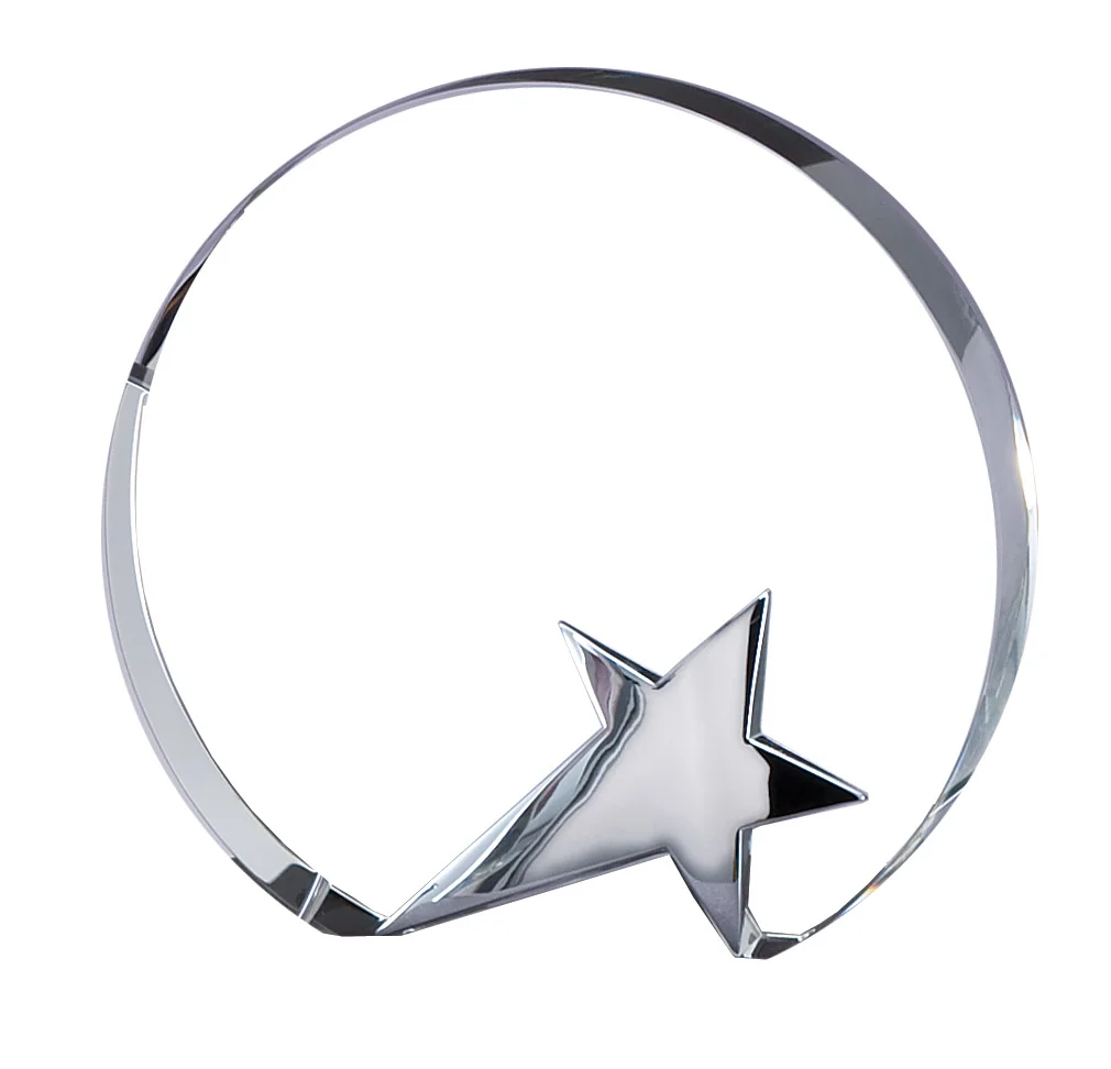 The Starcle Crystal Award- 2 Sizes (Includes Engraving)