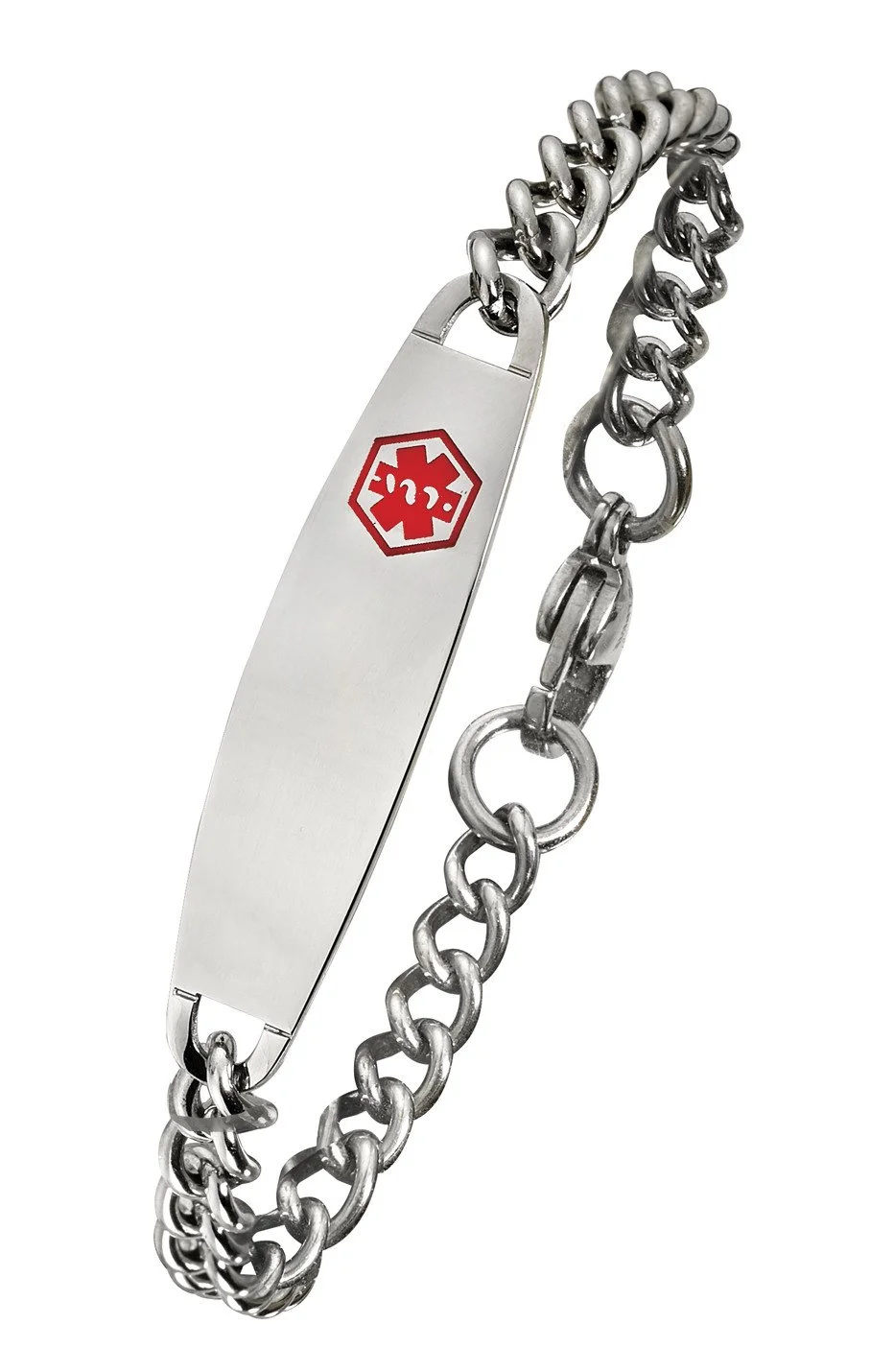 Alpine Steel Children's Medical ID Bracelet- 7” and size adjustable (Includes Engraving)