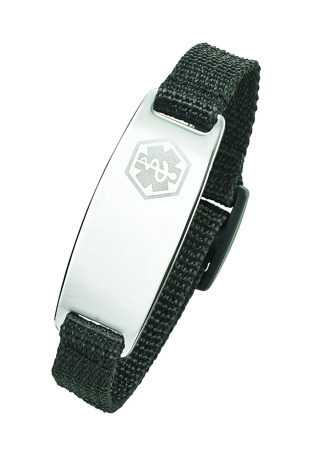 Velcro Band Medical Bracelet- 8.5” long, 16 mm (Includes Engraving)