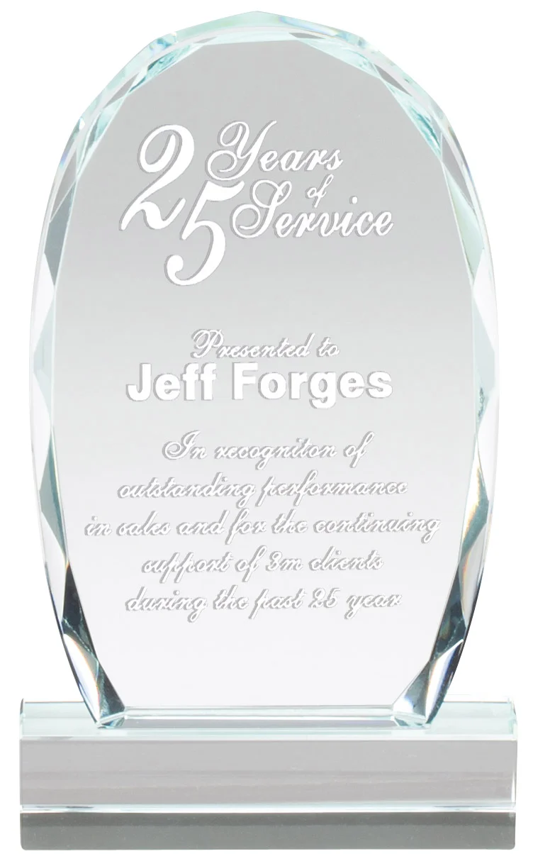 Anniversary Award- 2 Sizes (Engraving Included)