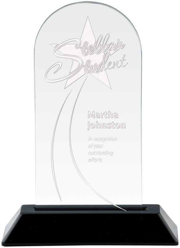 Snap In Acrylic Arch 6.75" (Engraving Included)