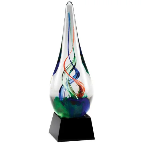 The Rainbow Glass Award 8.75" (Includes Engraving)