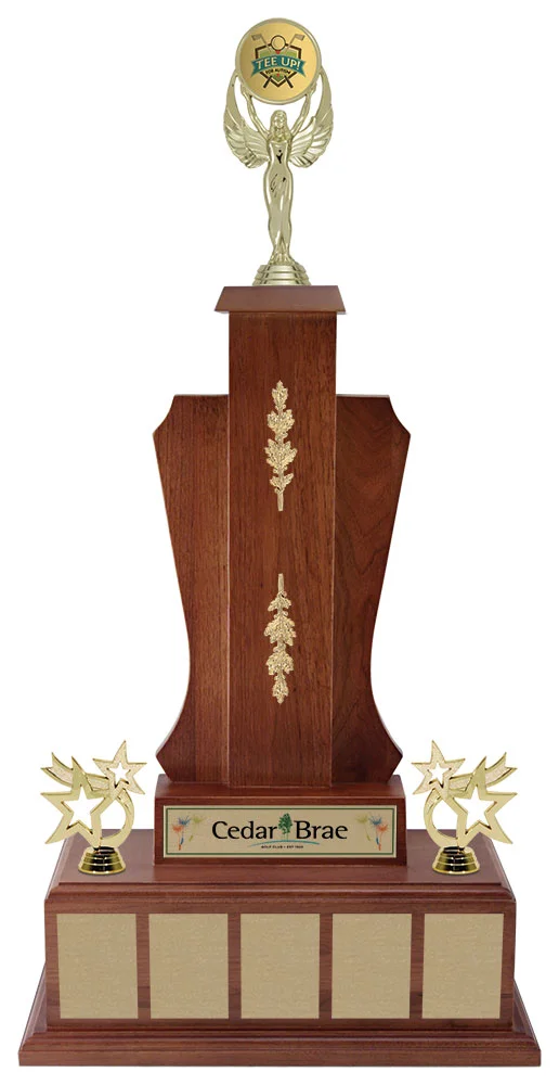 Castlefield Hardwood Golf Annual 27" (Includes Engraving)