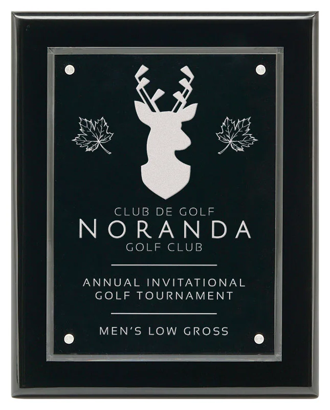 Magma Acrylic Golf Plaque- 3 Sizes, 2 Finishes (Includes Engraving)