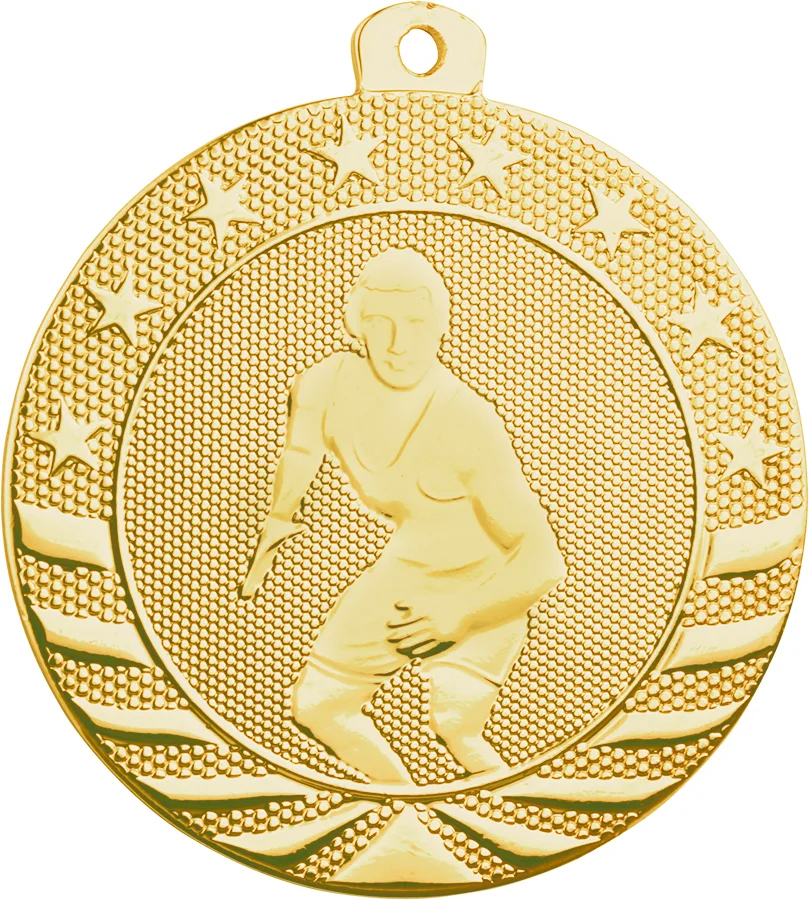 Bright Wrestling Starbrite Medal 2" (Includes Ribbon)