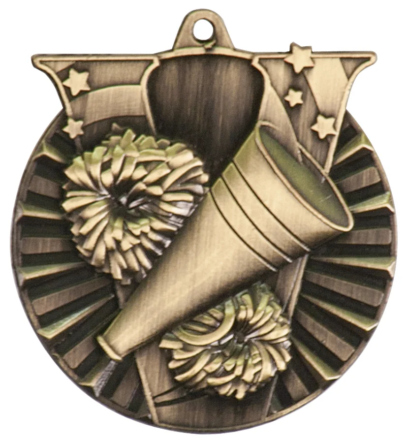 Cheer Victory Medal 2" (Includes Ribbon)