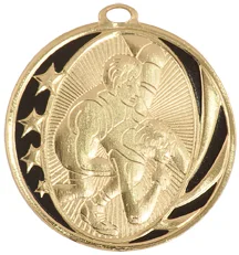 Wrestling Midnite Medal 2" (Includes Ribbon)