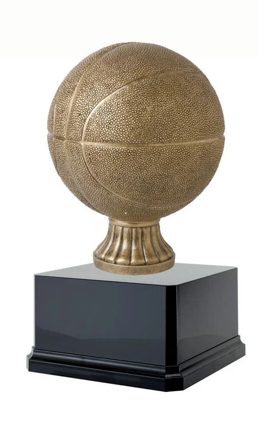 Basketball XL Keeper Silver 14" (Includes Engraving)