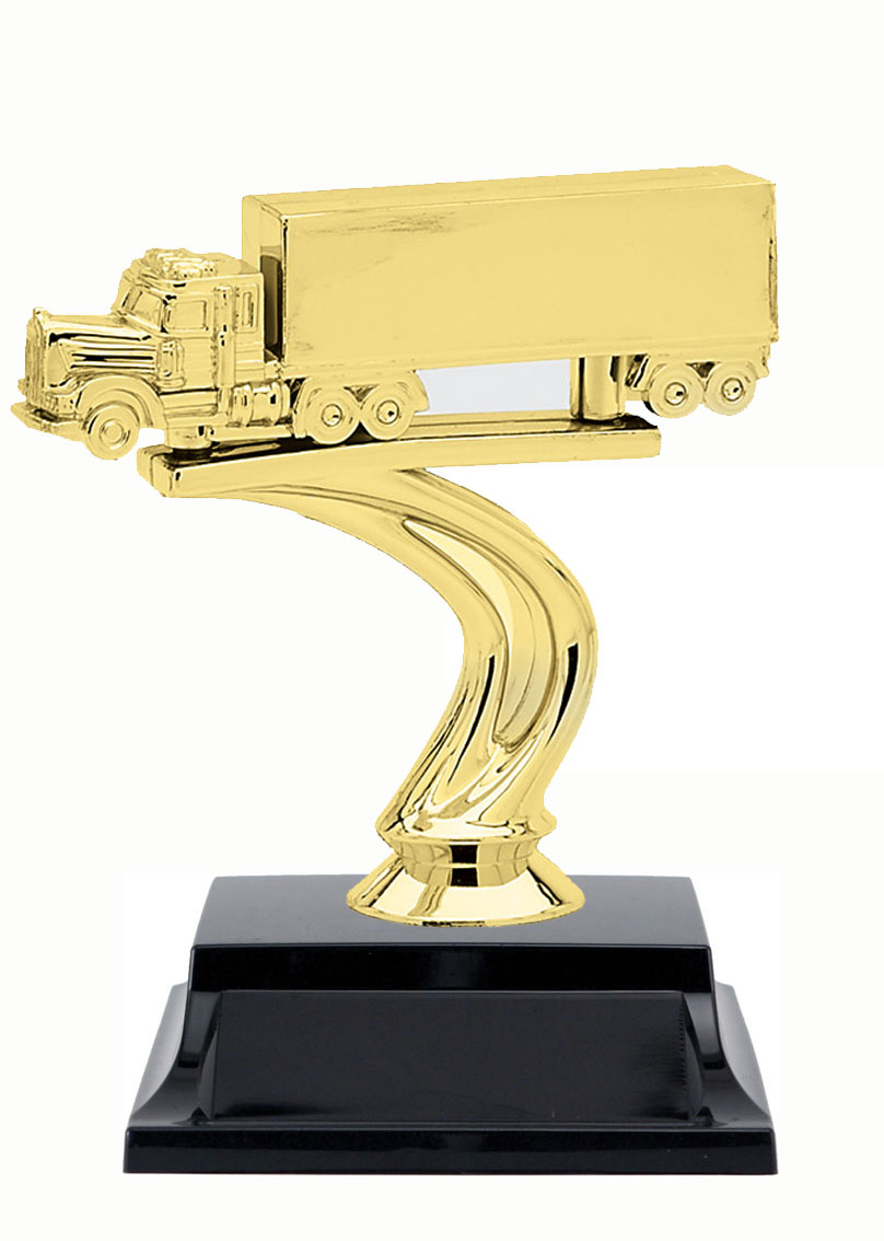 Semi Truck Trophy 5.5" (Includes Engraving)