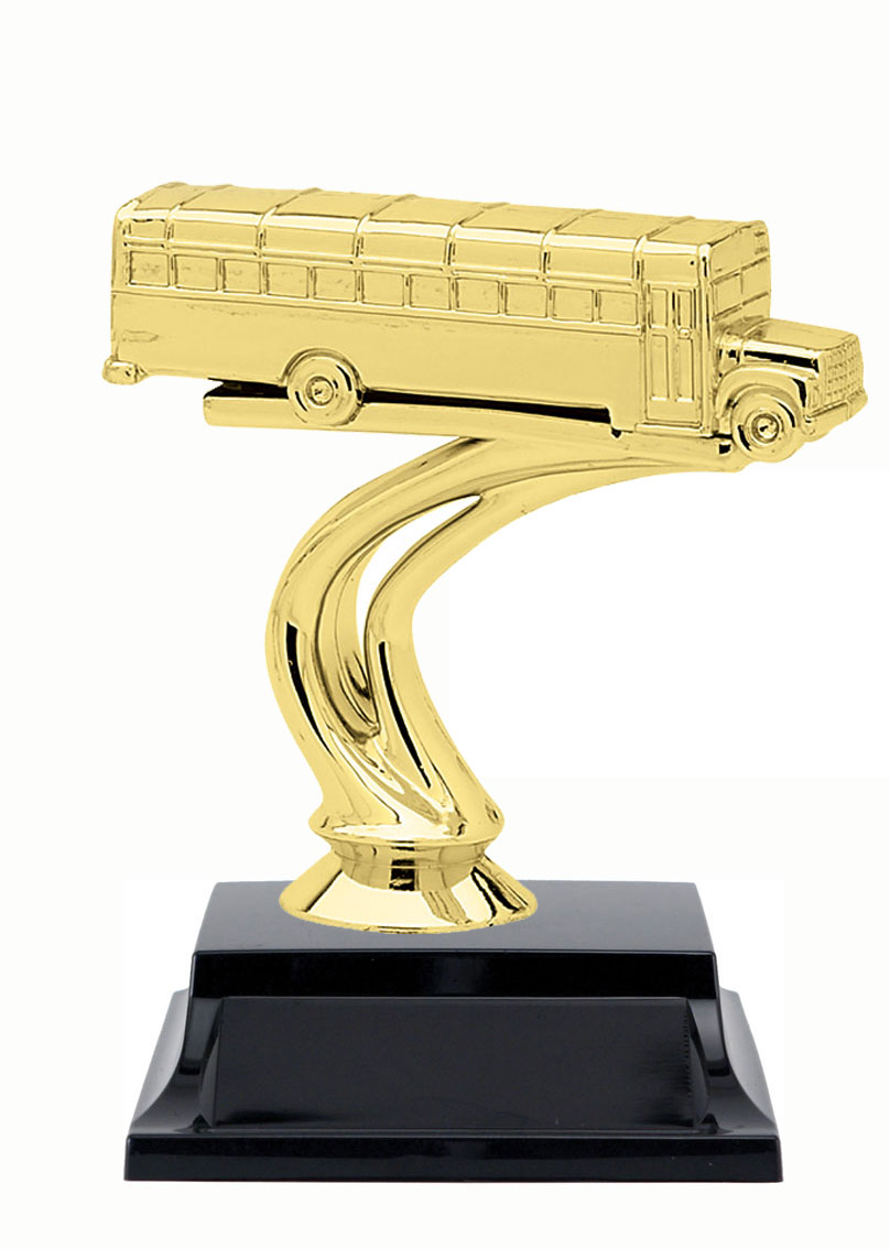 School Bus Trophy 4.75" (Includes Engraving)