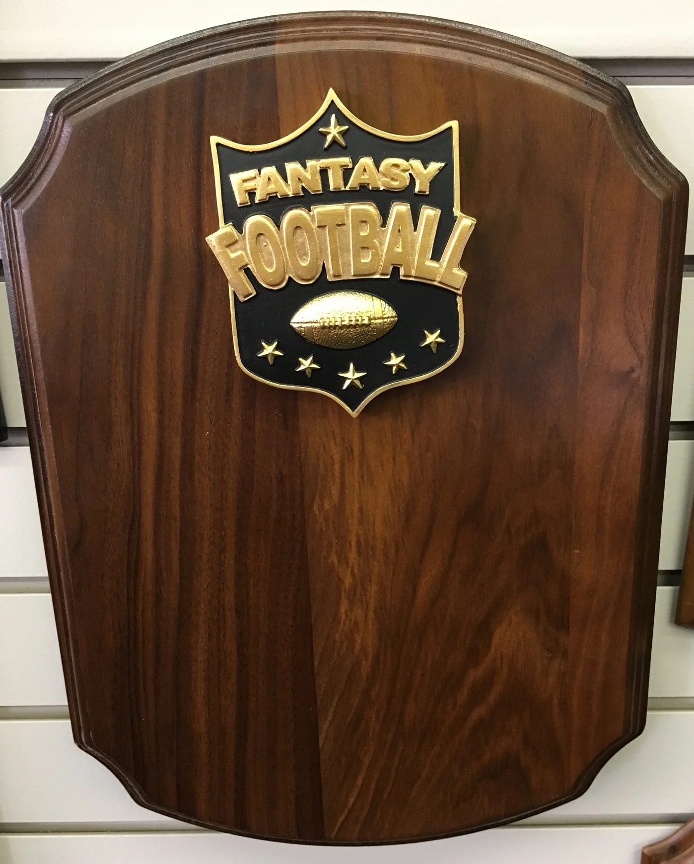 Fantasy Football Plaque