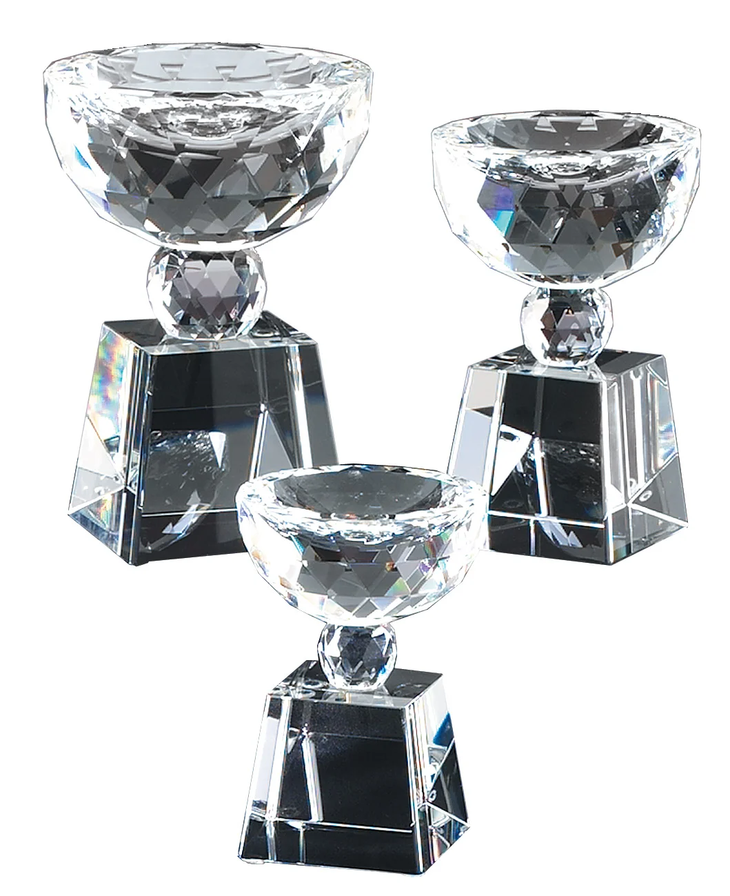 The Southington Elegant Crystal Cup- 3 Sizes (Engraving Included)