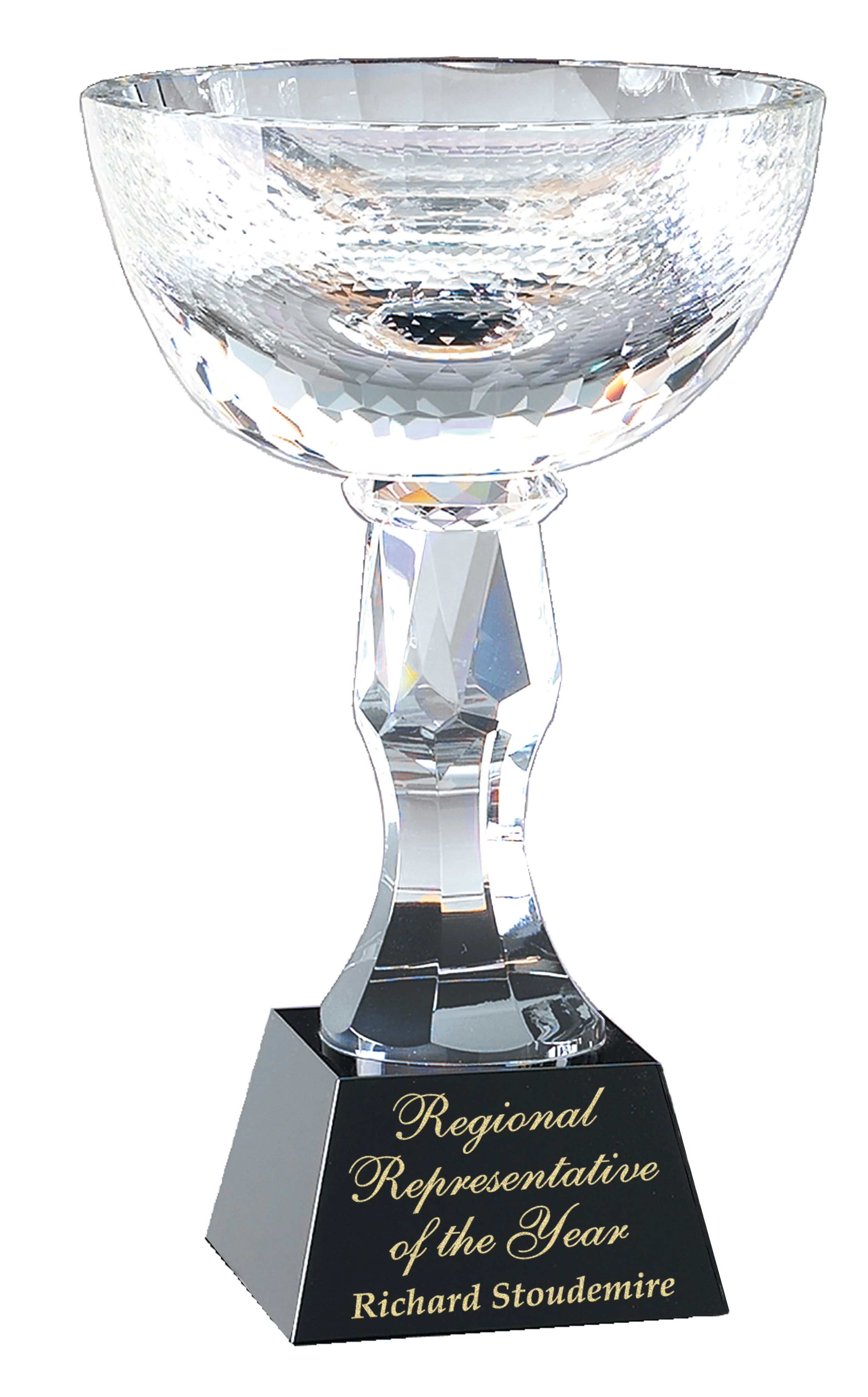 The Foxworthy Elegant Crystal Cup 12.5" (Engraving Included)
