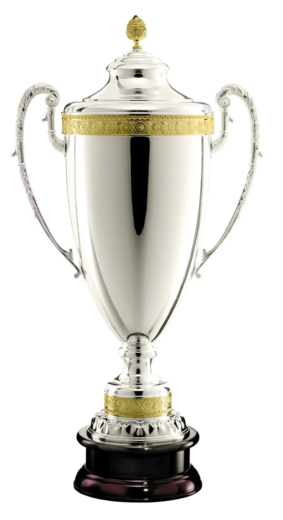 The Florence Italian Cup Silver Plated 43.5" (Includes Engraving)